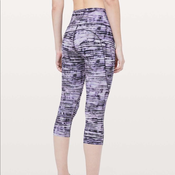 lululemon athletica Pants - Lululemon Fast & Free Crop II 19” 🍋